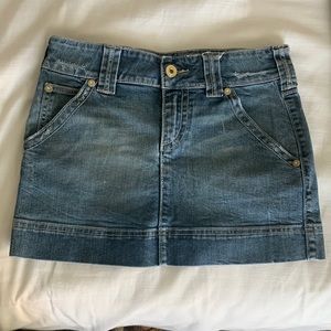 Jean Mini Skirt